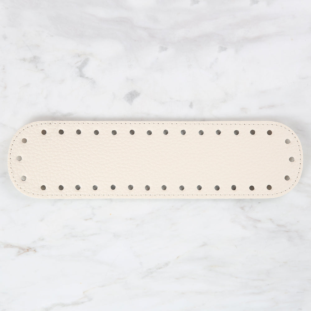 Knitme Çanta Tabanı 25x6,5 cm Krem BA-0049